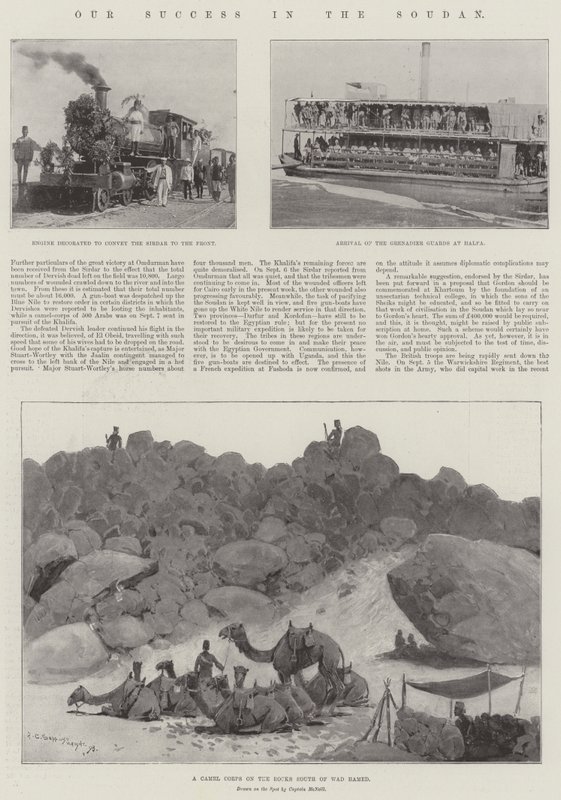 Unser Erfolg im Sudan von Henry Charles Seppings Wright
