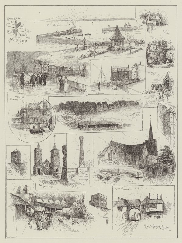 Ramsgate und Isle of Thanet als Winterkurort von Henry Charles Seppings Wright