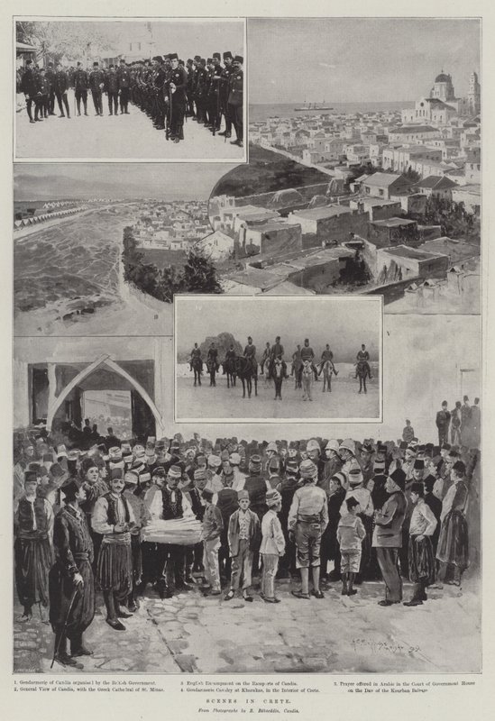 Szenen auf Kreta von Henry Charles Seppings Wright