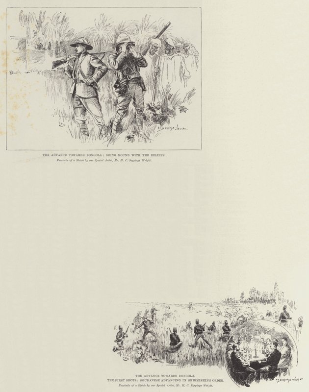 Skizzen des Mahdi-Krieges von Henry Charles Seppings Wright
