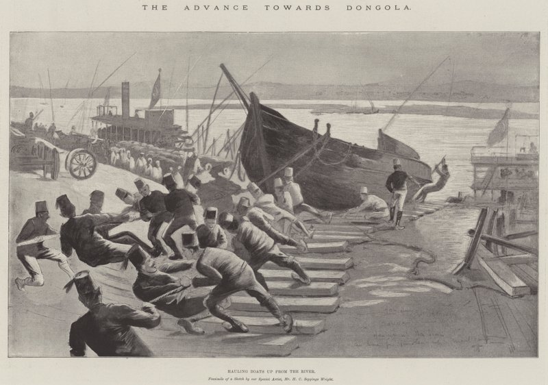 Der Vormarsch auf Dongola von Henry Charles Seppings Wright