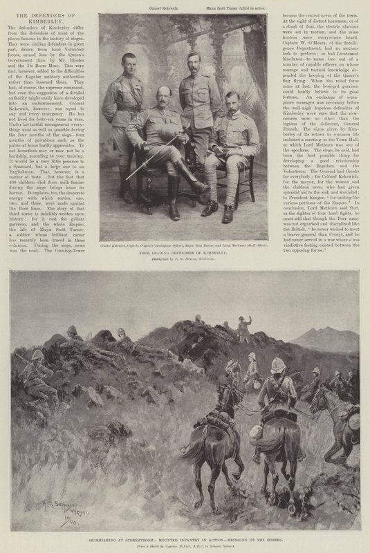 Die Verteidiger von Kimberley von Henry Charles Seppings Wright