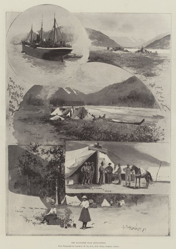 Die Klondike-Goldfunde von Henry Charles Seppings Wright