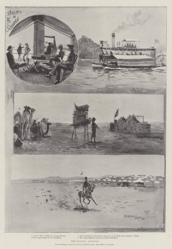 Der Sudan-Vormarsch von Henry Charles Seppings Wright