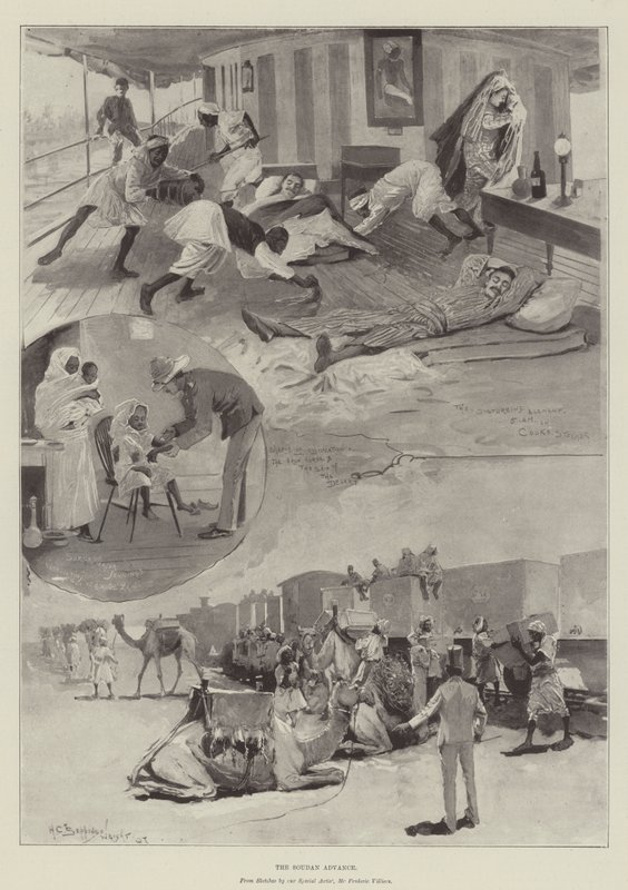 Der Sudan-Vormarsch von Henry Charles Seppings Wright