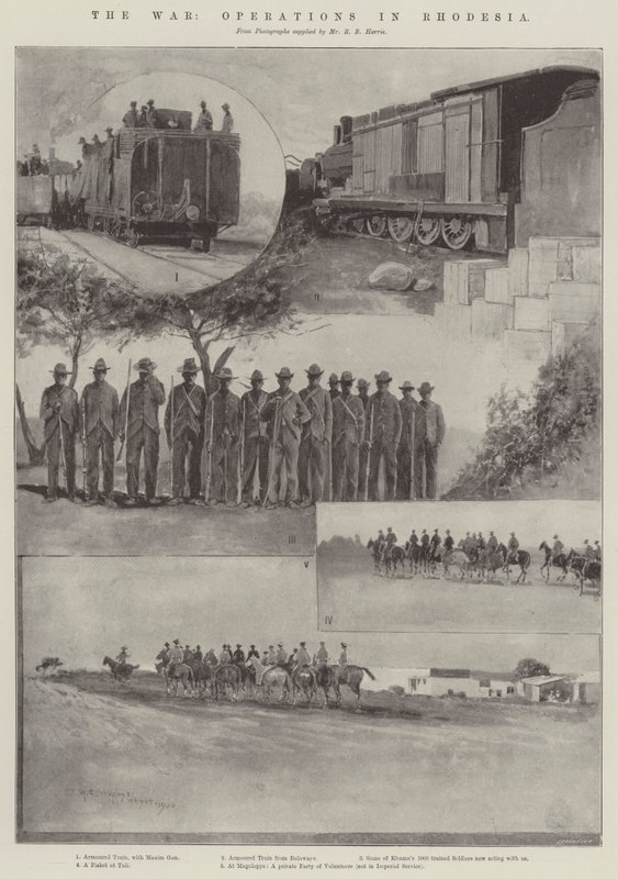 Der Krieg, Operationen in Rhodesien von Henry Charles Seppings Wright