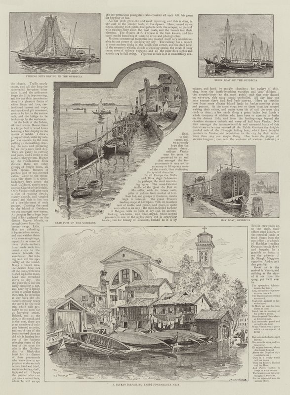 Boote von Venedig von Henry Edward Tidmarsh