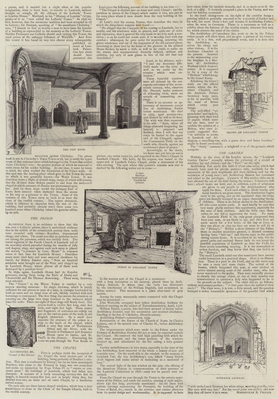 Lambeth Palace von Henry Edward Tidmarsh