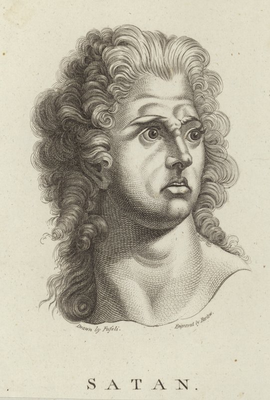 Satan von Johann Heinrich Füssli
