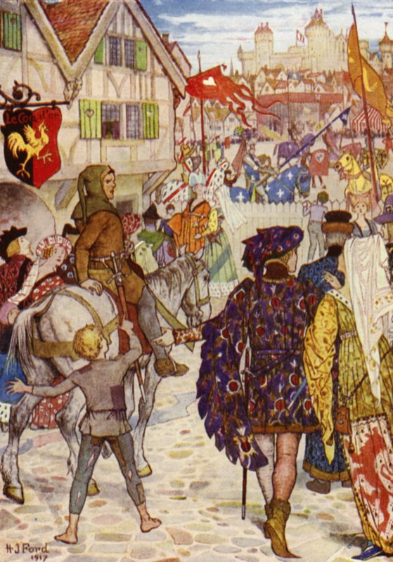 Bertrand reitet nach Rennes zum Turnier von Henry Justice Ford