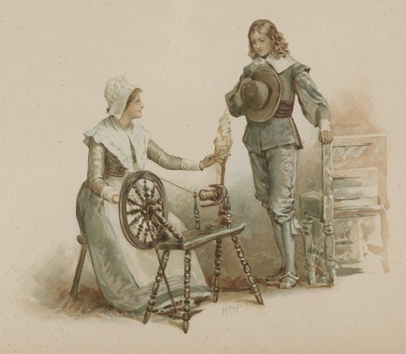 Miles Standish von Henry Marriott Paget