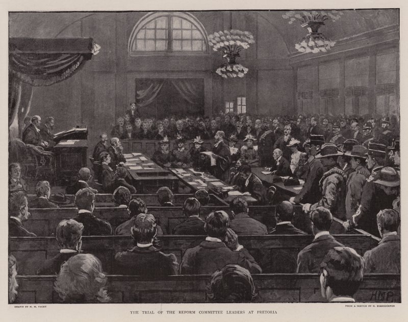 Der Prozess der Führer des Reformkomitees in Pretoria von Henry Marriott Paget