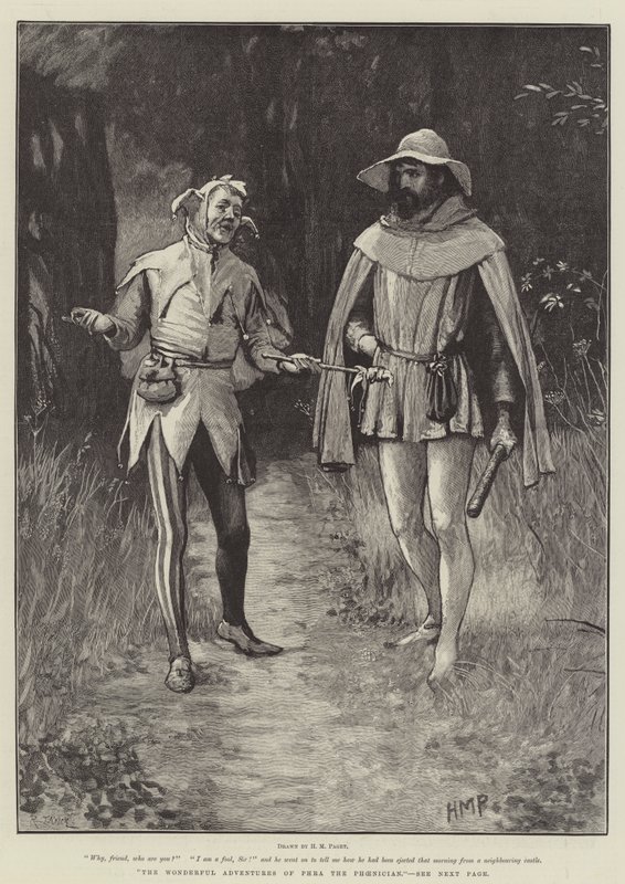 Die wunderbaren Abenteuer von Phra dem Phönizier von Henry Marriott Paget