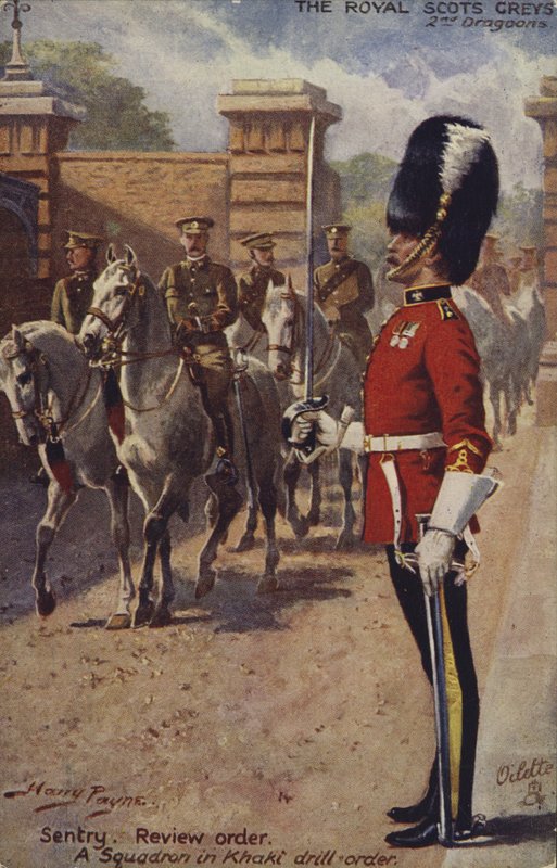Die Royal Scots Greys von Henry Payne