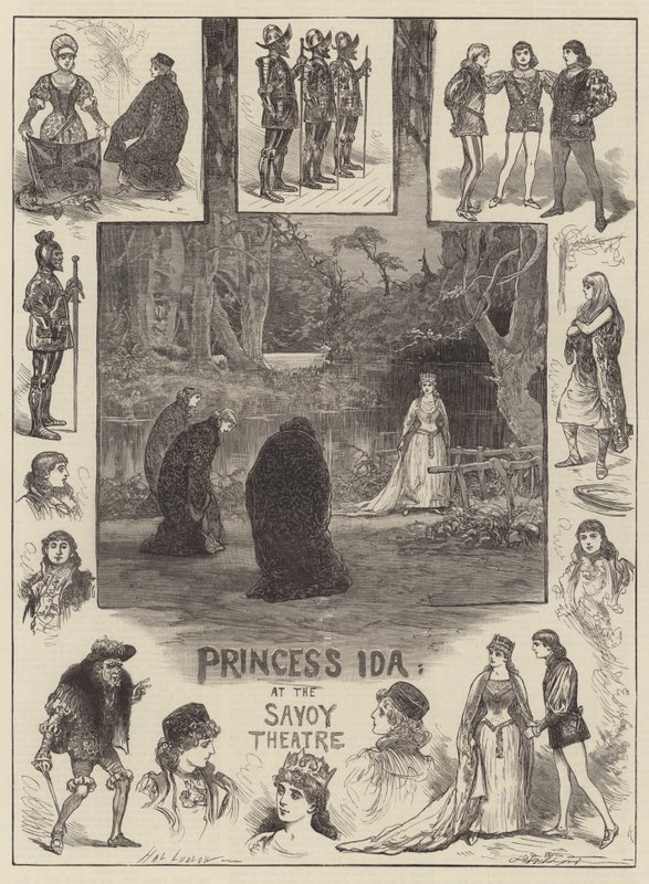 Prinzessin Ida im Savoy Theatre von Henry Stephen Ludlow