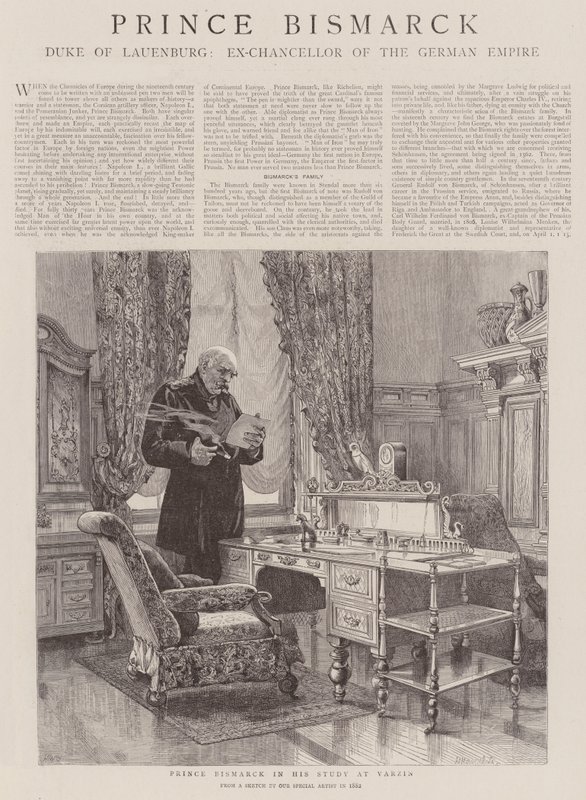 Fürst Bismarck von Henry William Brewer