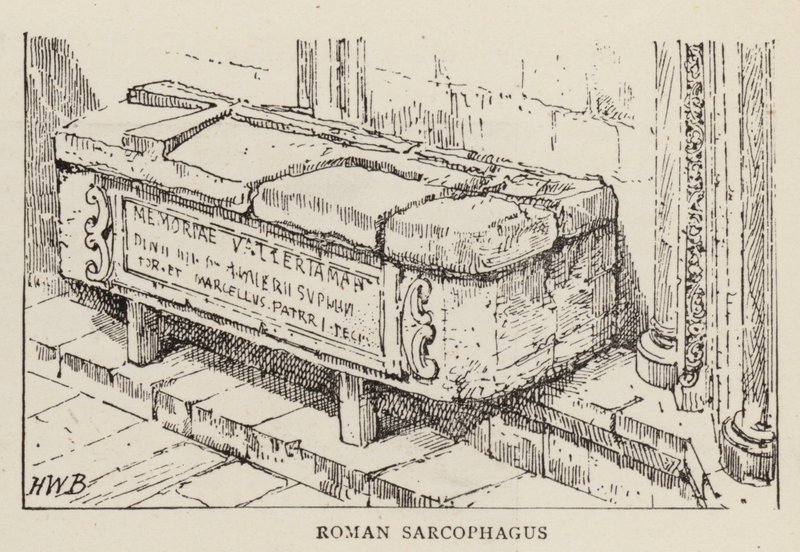 Römischer Sarkophag von Henry William Brewer