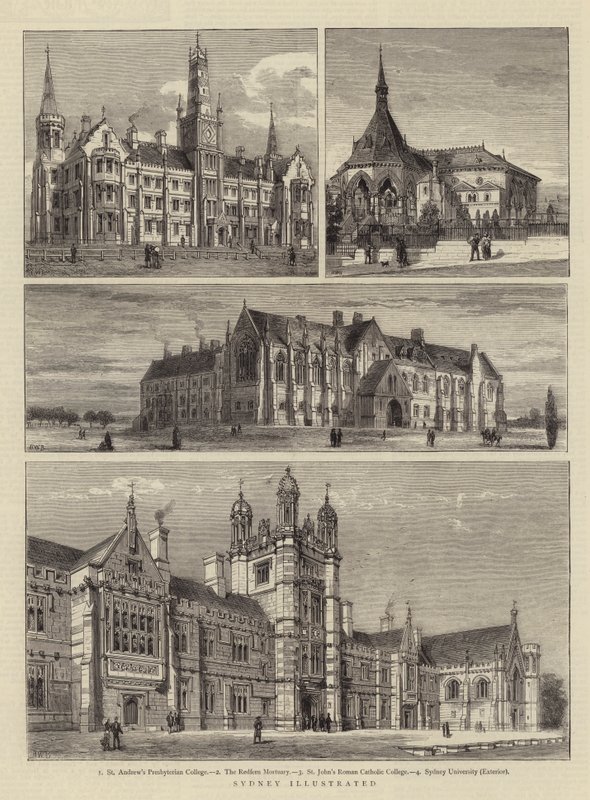 Sydney illustriert von Henry William Brewer