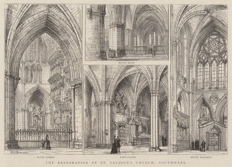 Die Restaurierung der St. Saviour