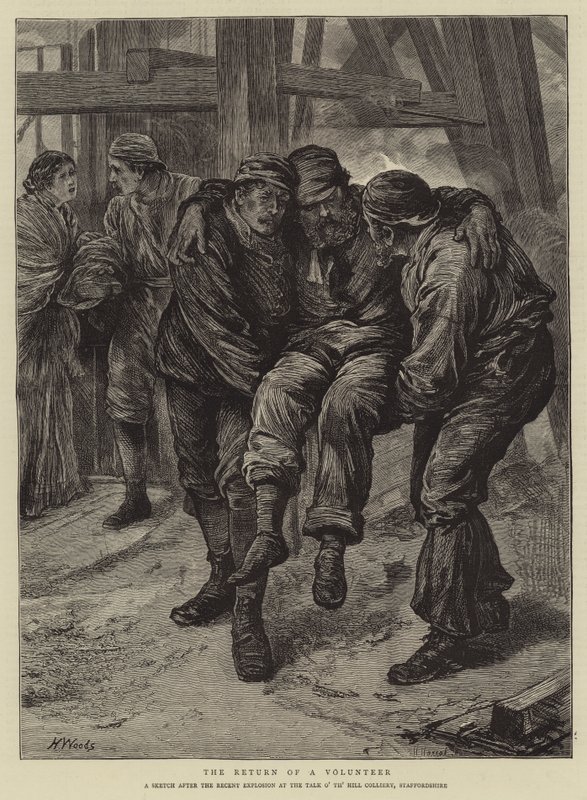 Die Rückkehr eines Freiwilligen von Henry Woods