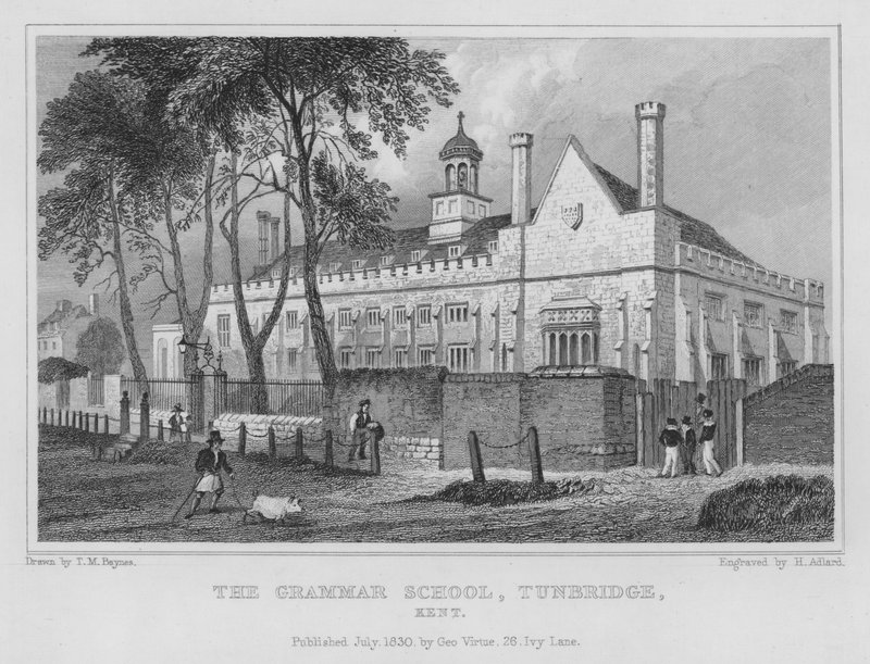 Die Grammar School, Tunbridge, Kent von Henry Adlard