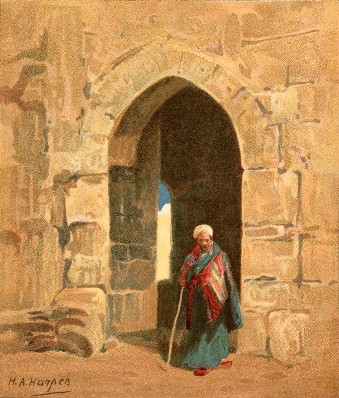 Ein Stadttor von Henry Andrew Harper