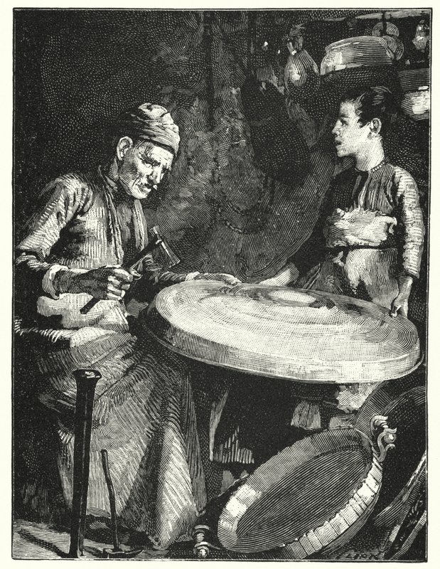 Ein östlicher Kupferschmied von Henry Andrew Harper