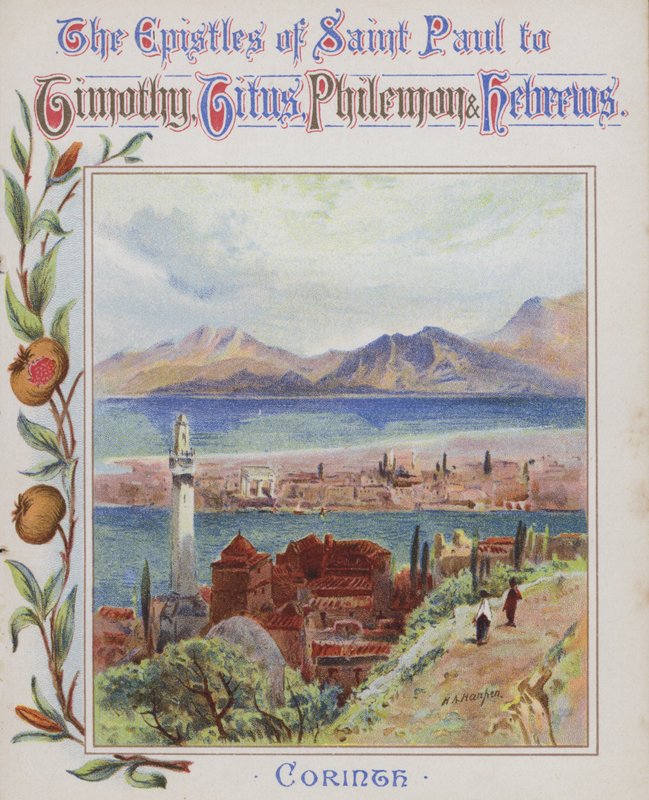 Korinth (Chromolithografie) von Henry Andrew Harper