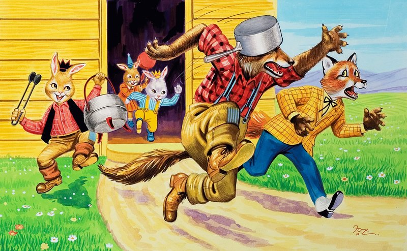 Brer Rabbit, Freunde und Töpfe von Henry Charles Fox