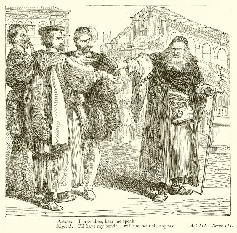 Der Kaufmann von Venedig von Henry Courtney Selous