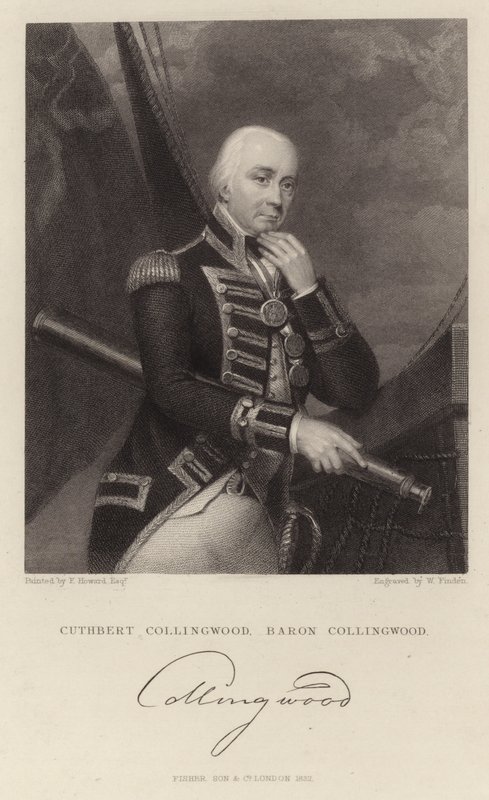 Porträt von Cuthbert Collingwood von Henry Howard