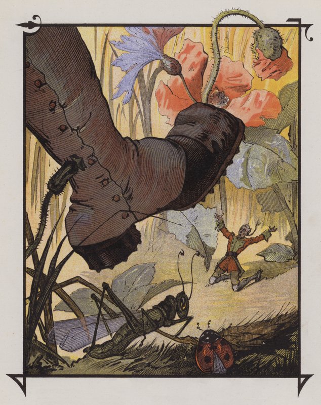 Gulliver in Brobdingnag von Henri Jules Jean Geoffroy
