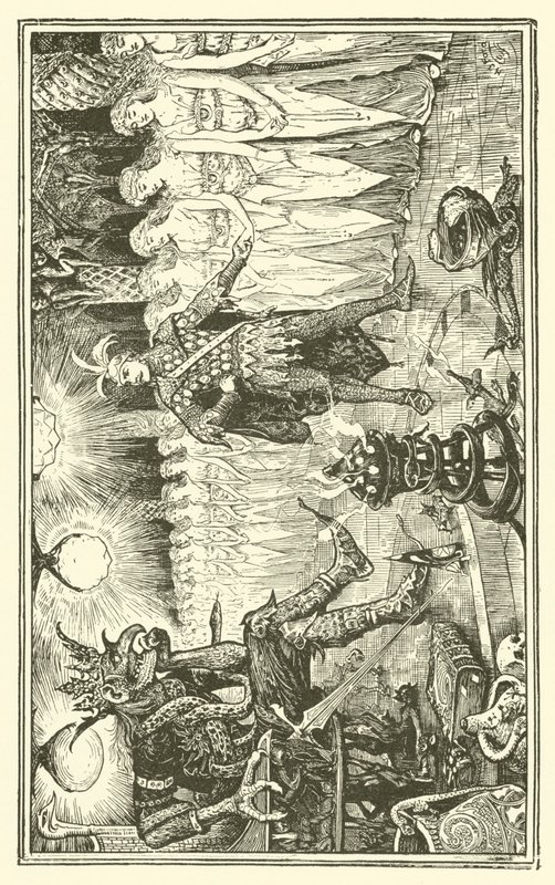 König Kojata (Gravur) von Henry Justice Ford