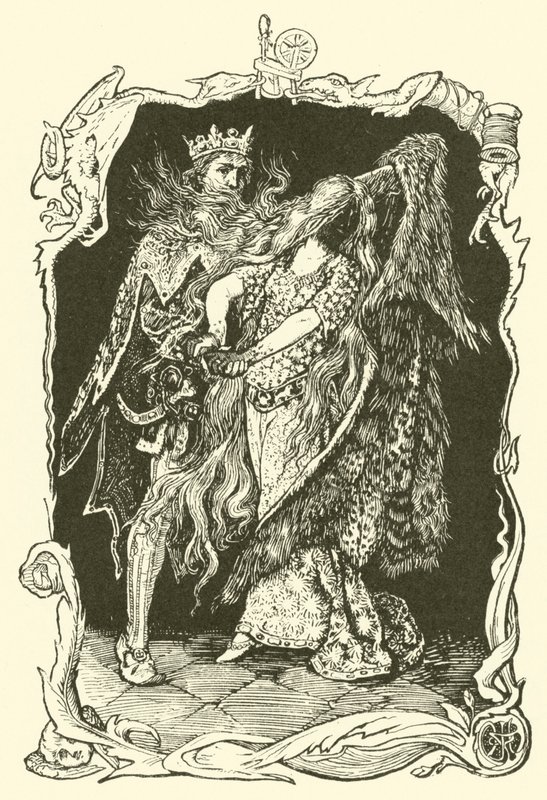 Das viele-fellige Geschöpf (Gravur) von Henry Justice Ford
