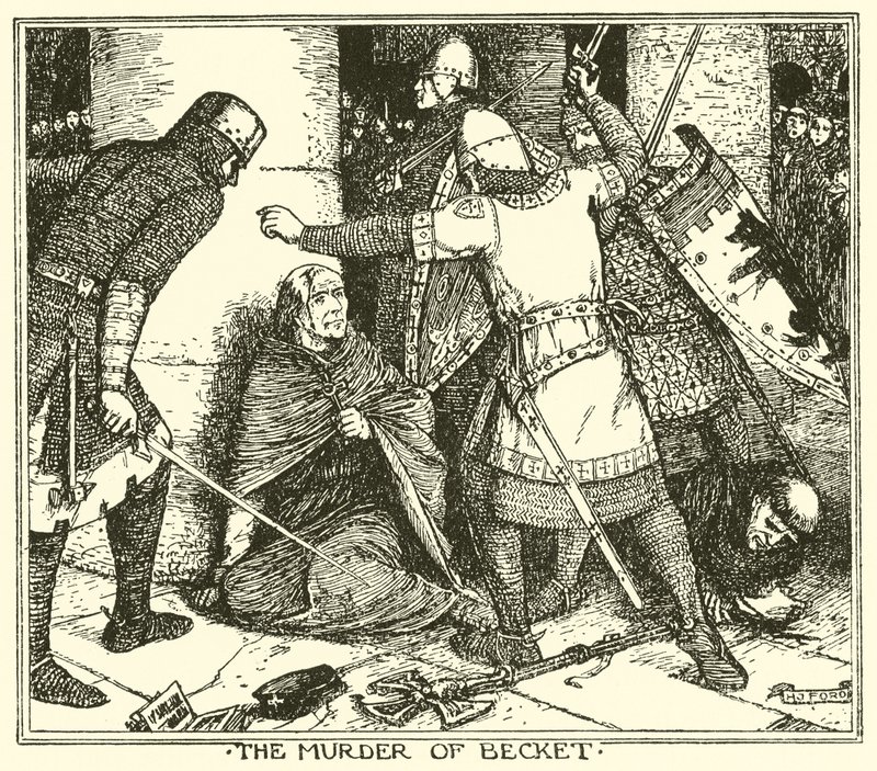 Der Mord an Becket von Henry Justice Ford