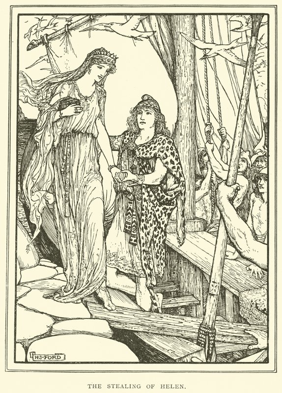 Der Raub der Helena von Henry Justice Ford