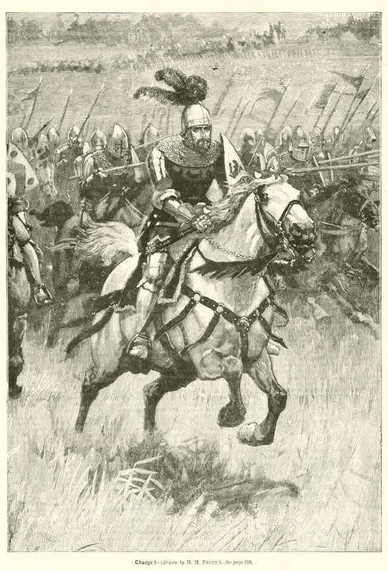 Angriff! von Henry Marriott (after) Paget