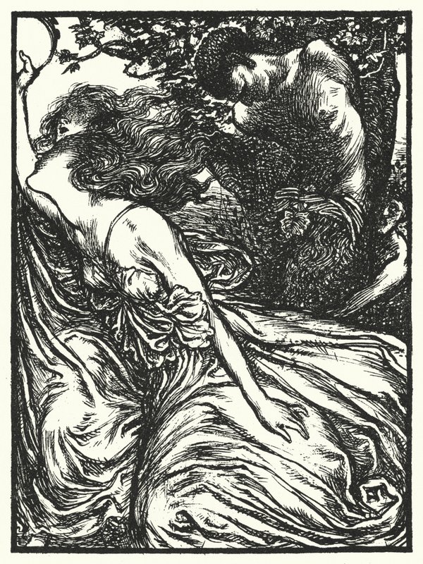 Matthew Arnold Gedicht: Empedokles auf dem Ätna (Gravur) von Henry Ospovat