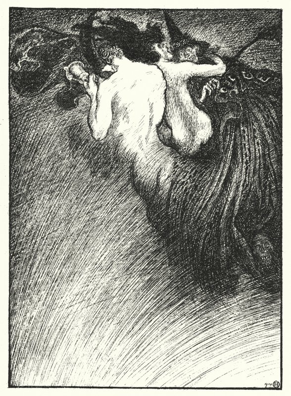 Shakespeare Lied: "Saint Withold" (Lithografie) von Henry Ospovat
