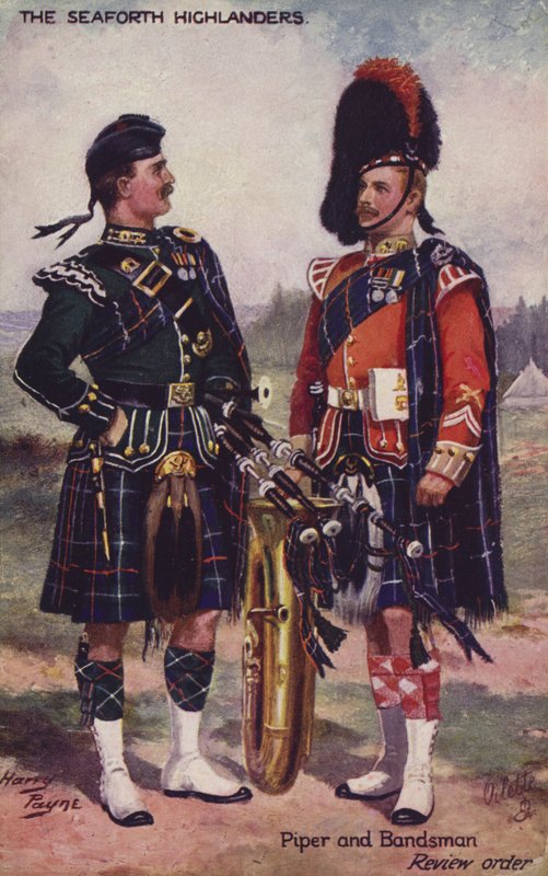 Die Seaforth Highlanders von Henry Payne