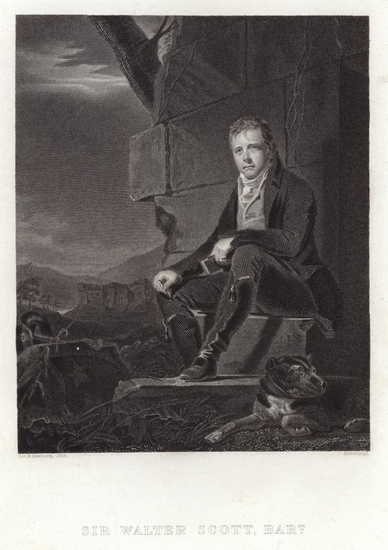Porträt von Sir Walter Scott von Henry Raeburn