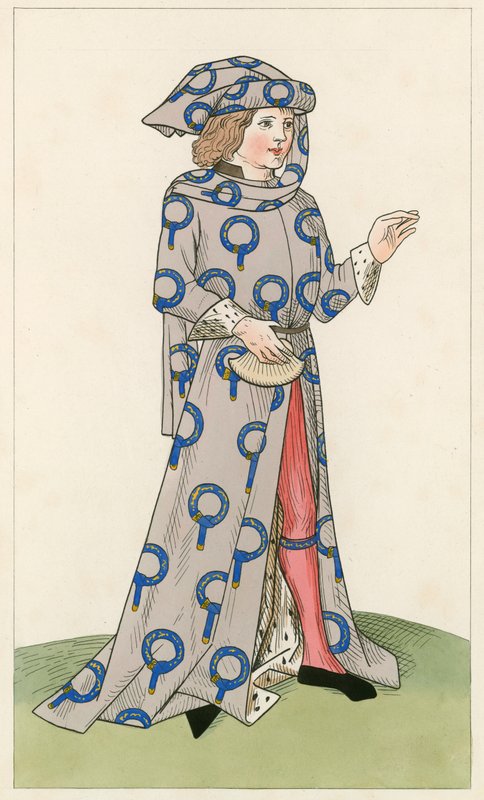 Ein Ritter des Hosenbandordens, um 1470 von Henry Shaw