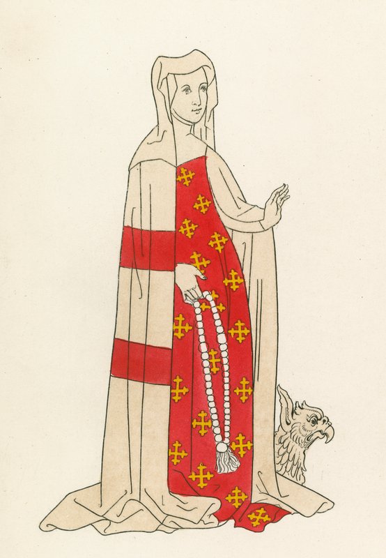Isabella, Ehefrau von William Beauchamp, 1483-85 von Henry Shaw