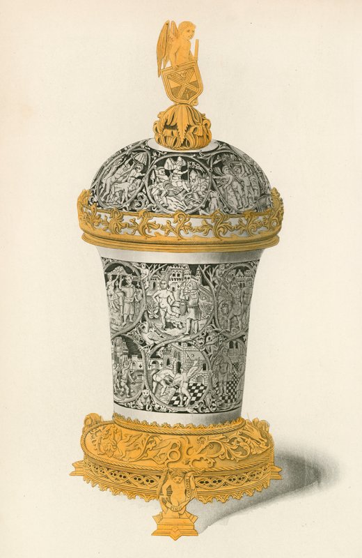 Niello-Becher, Ende des 15. Jahrhunderts von Henry Shaw