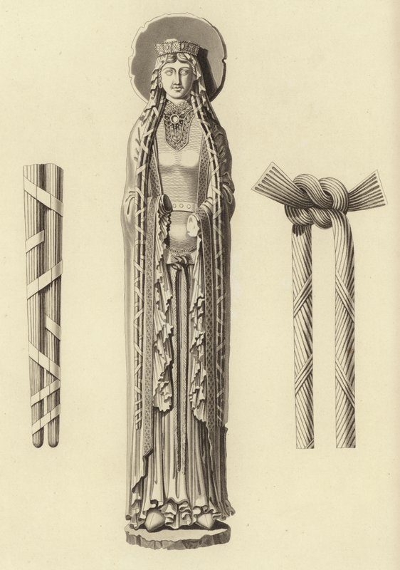 Königin Clotilda, ca. 1100 von Henry Shaw