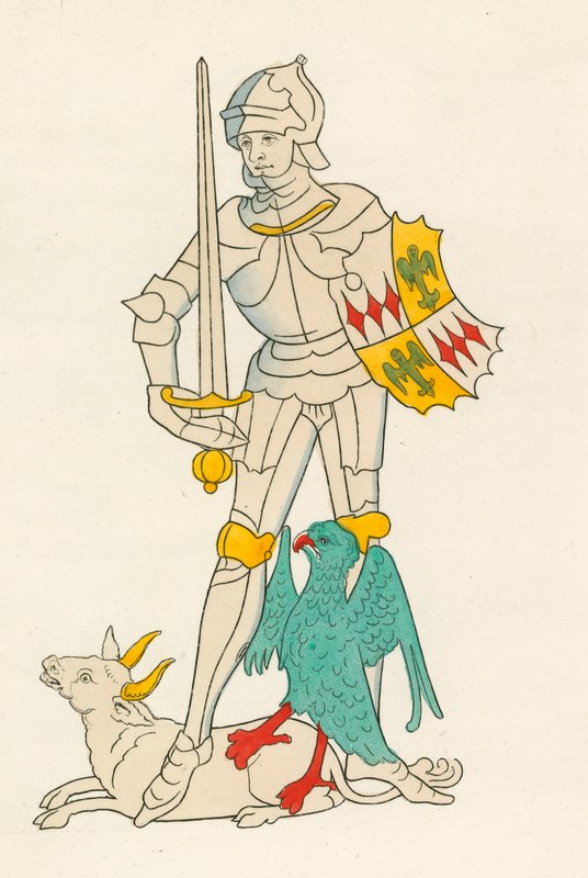 Richard Nevil, Earl of Salisbury, 1483-85 von Henry Shaw