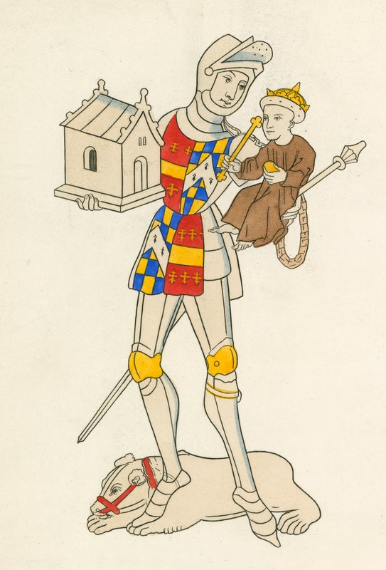 Richarde de Beauchamp, Earl of Warwick 1483-5 von Henry Shaw