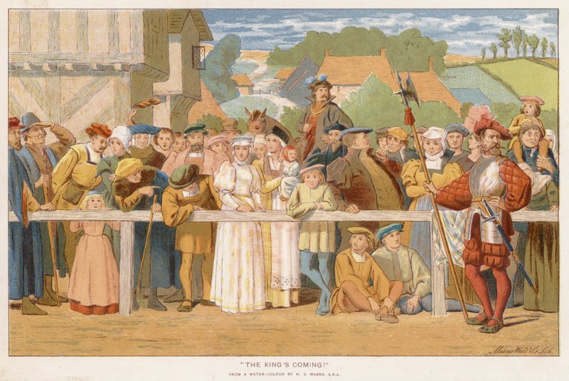 Das Kommen des Königs von Henry Stacey after Marks