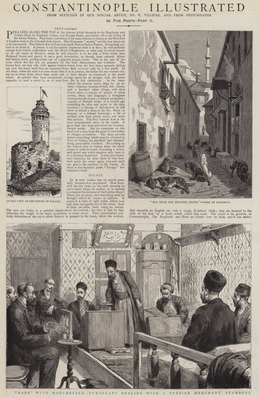 Konstantinopel illustriert von Henry William Brewer