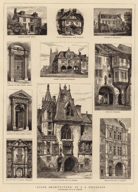 Hausarchitektur von Henry William Brewer